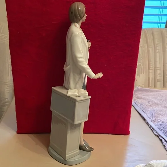 NAO by Lladro-Daisa-Large Female Doctor Porcelain Figurine-Approx:13 1/2” Tall